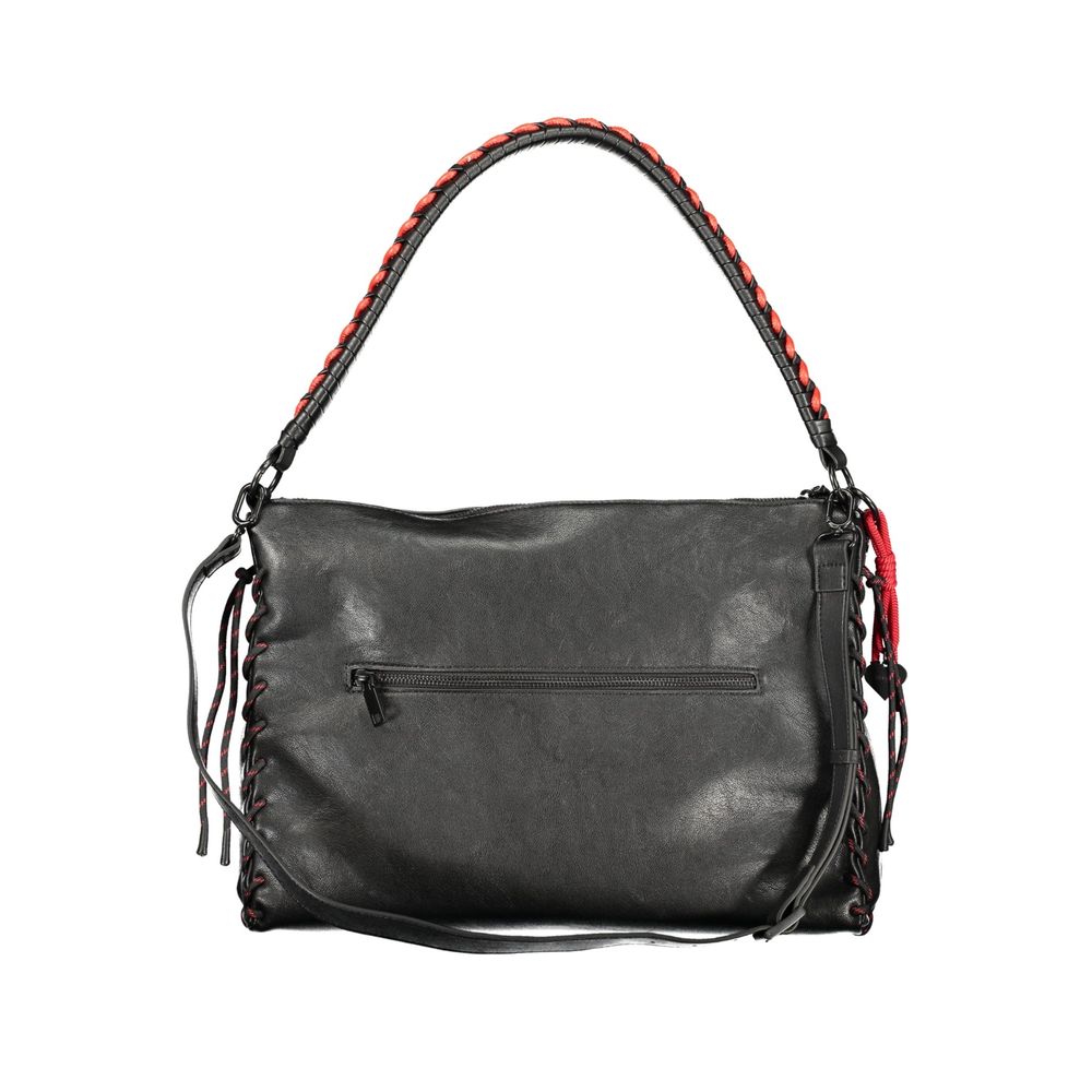 Nero Poliuretano Women Handbag