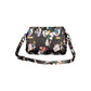 Black Polyurethane Women Handbag