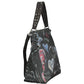Black Cotton Women Handbag