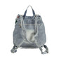 Azzurro Cotton Women Backpack