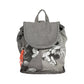 Marrone Polyurethane Women Backpack