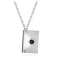 Gray Stainless Steel Necklace