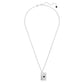 Gray Stainless Steel Necklace