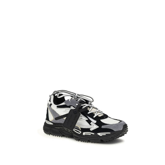 Multicolor Rubber Athletic Sneakers