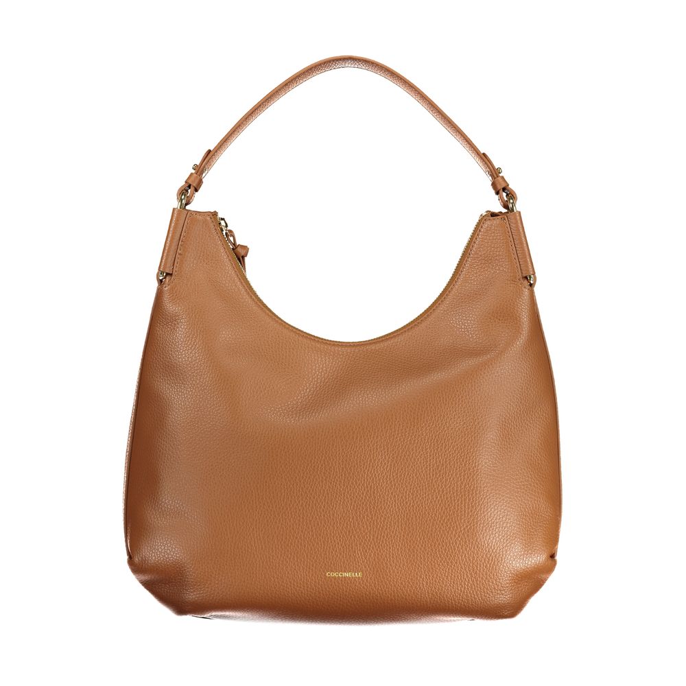 Marrone Leather Woman Handbag