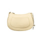 Beige Leather Women Handbag
