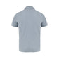Blue Cotton Polo Shirt