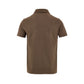 Brown Cotton Polo Shirt