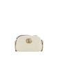 White Calf Leather Bos Taurus Shoulder Bag