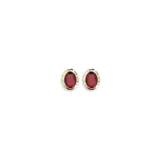Multicolor Brass Earrings