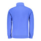 Blue Cotton Men Sweatshirt