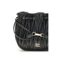 Black Calf Leather Bos Taurus Clutch Bag