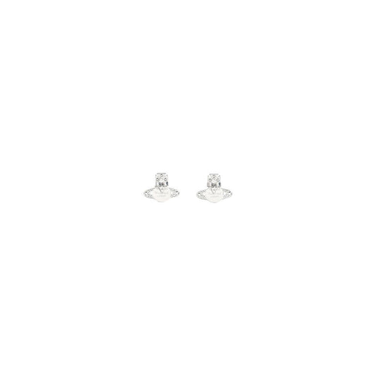Silver Brass Earrings