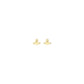 Gold Brass Earrings
