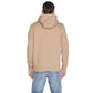 Beige Cotton Hoodie