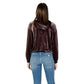 Brown Polyester Hoodie