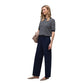 Blue Viscose T-Shirt