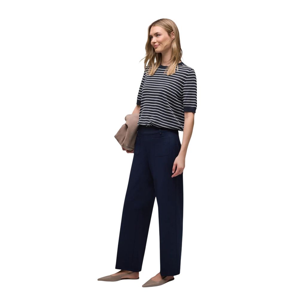 Blue Viscose T-Shirt