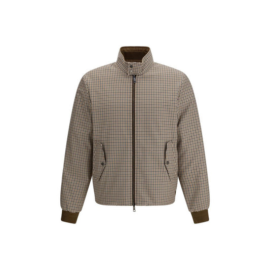 Brown Polyester Coat