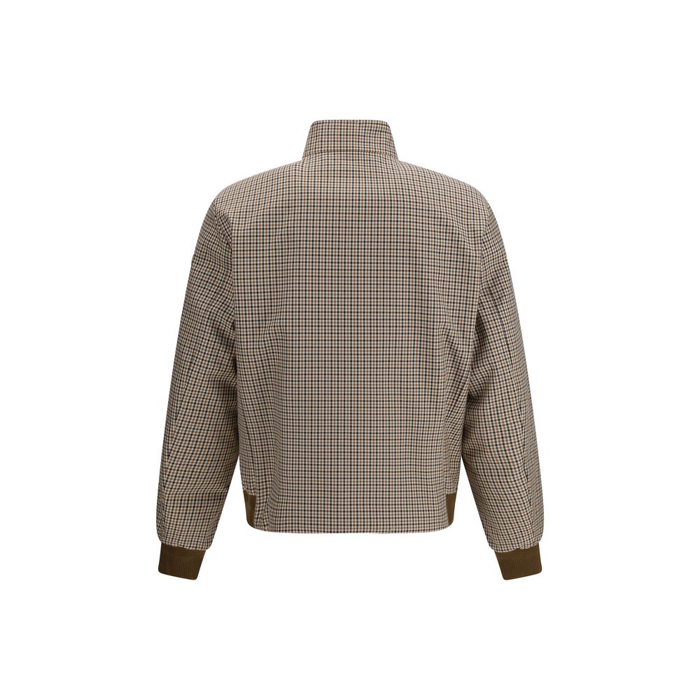 Brown Polyester Coat