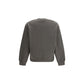 Brown Cotton Sweatshirt