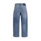 Blue Cotton Jeans Denim