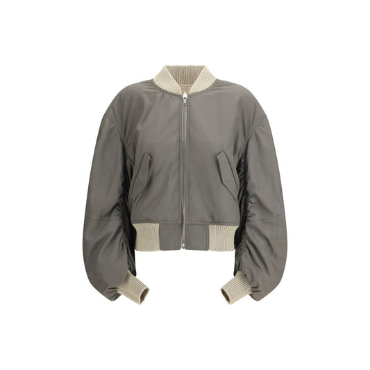 Beige Lamb Ovis Aries Aries Bomber