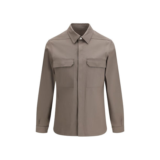 Brown Denim Shirt