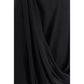 Black Copper Midi Skirt