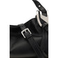 Black Calf Leather Bos Taurus Handbag