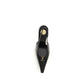 Black Calf Leather Bos Taurus High Heel Pumps