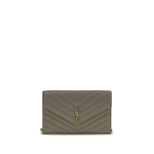 Gray Calf Leather Bos Taurus Wallet