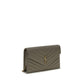 Gray Calf Leather Bos Taurus Wallet