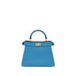 Blue Calf Leather Bos Taurus Handbag