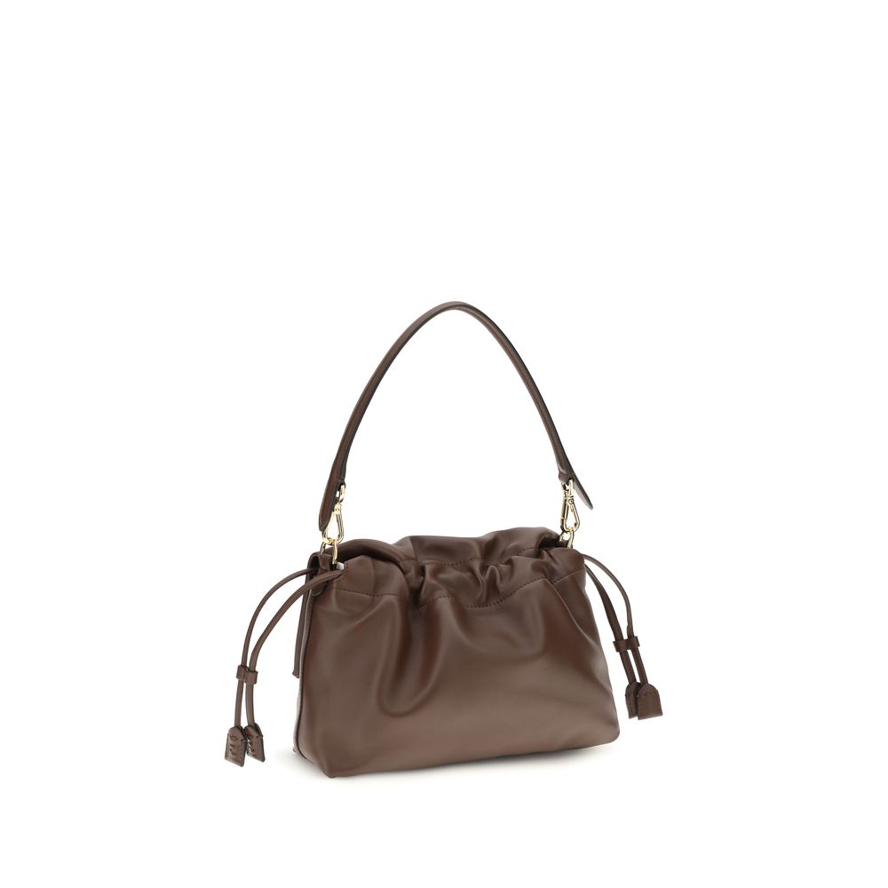 Brown Lamb Ovis Aries Aries Shoulder Bag