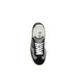 Gray Calf Leather Bos Taurus Low Top Sneakers