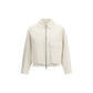 White Cotton Denim Jacket