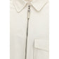 White Cotton Denim Jacket