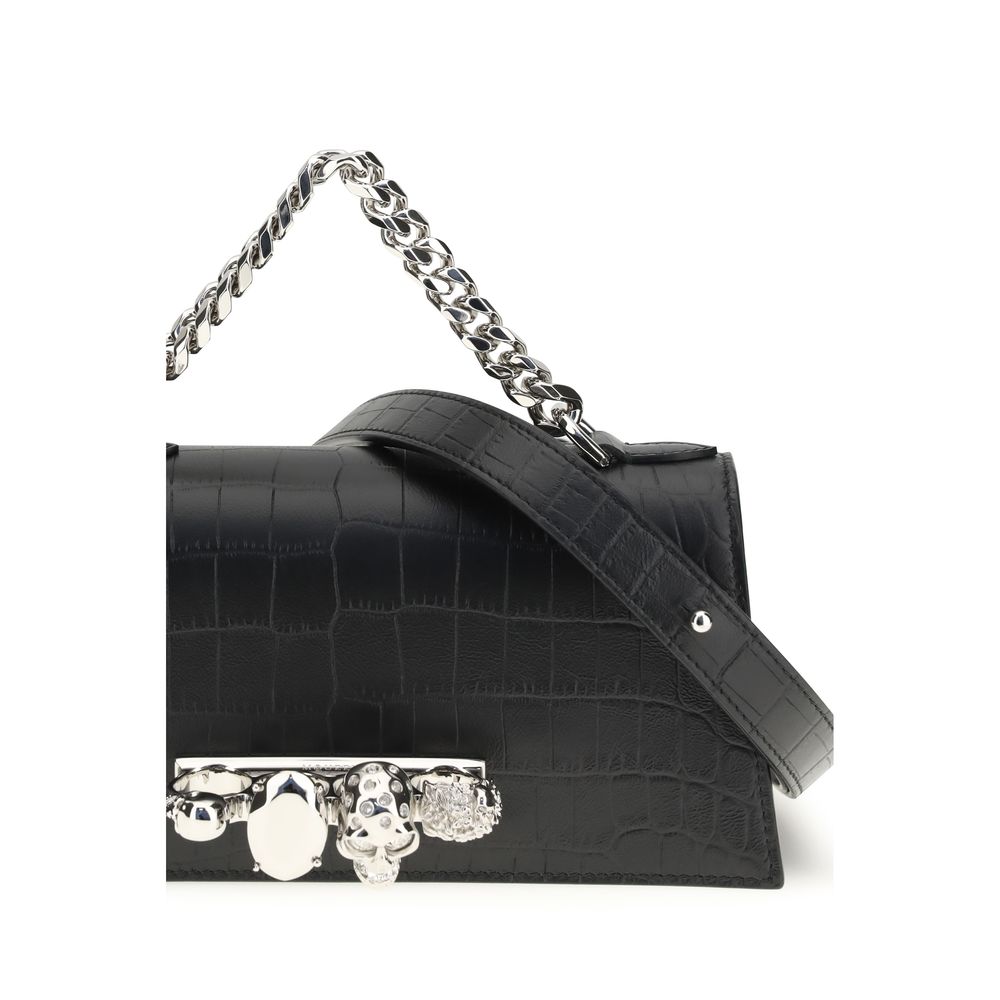 Black Calf Leather Bos Taurus Shoulder Bag