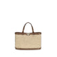 Beige Raffia Shoulder Bag