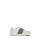 White Calf Leather Bos Taurus Low Top Sneakers