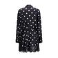 Black Silk Casual Dress
