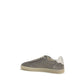 Gray Calf Leather Bos Taurus Low Top Sneakers