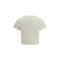 Beige Cotton T-Shirt