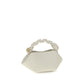 White Recycled Polyester Shoulder Bag