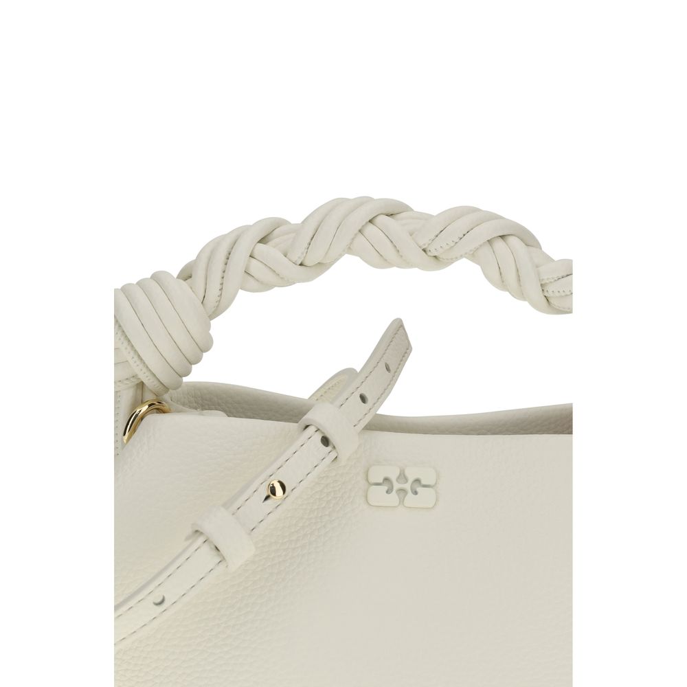 White Recycled Polyester Shoulder Bag
