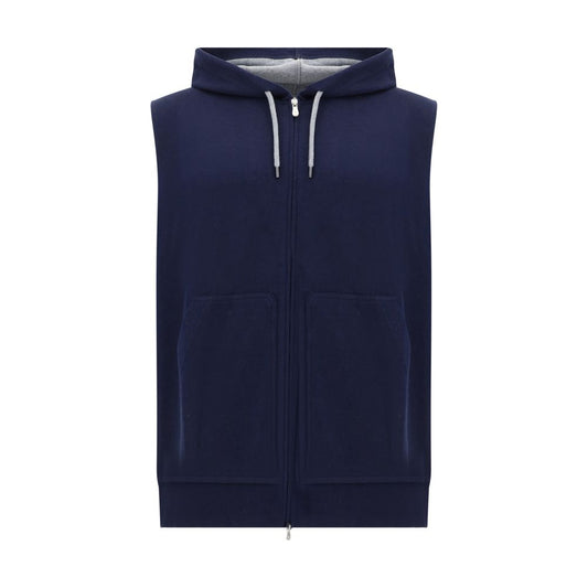 Blue Cotton Sweatshirt