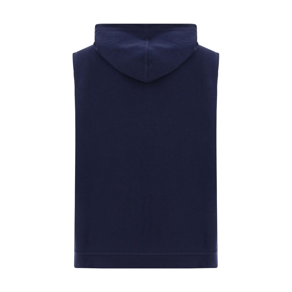 Blue Cotton Sweatshirt