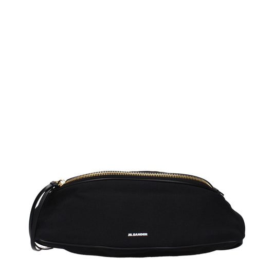 Black Fabric Backpack
