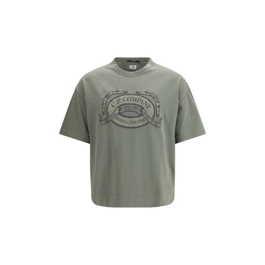 Bicolor Cotton T-Shirt